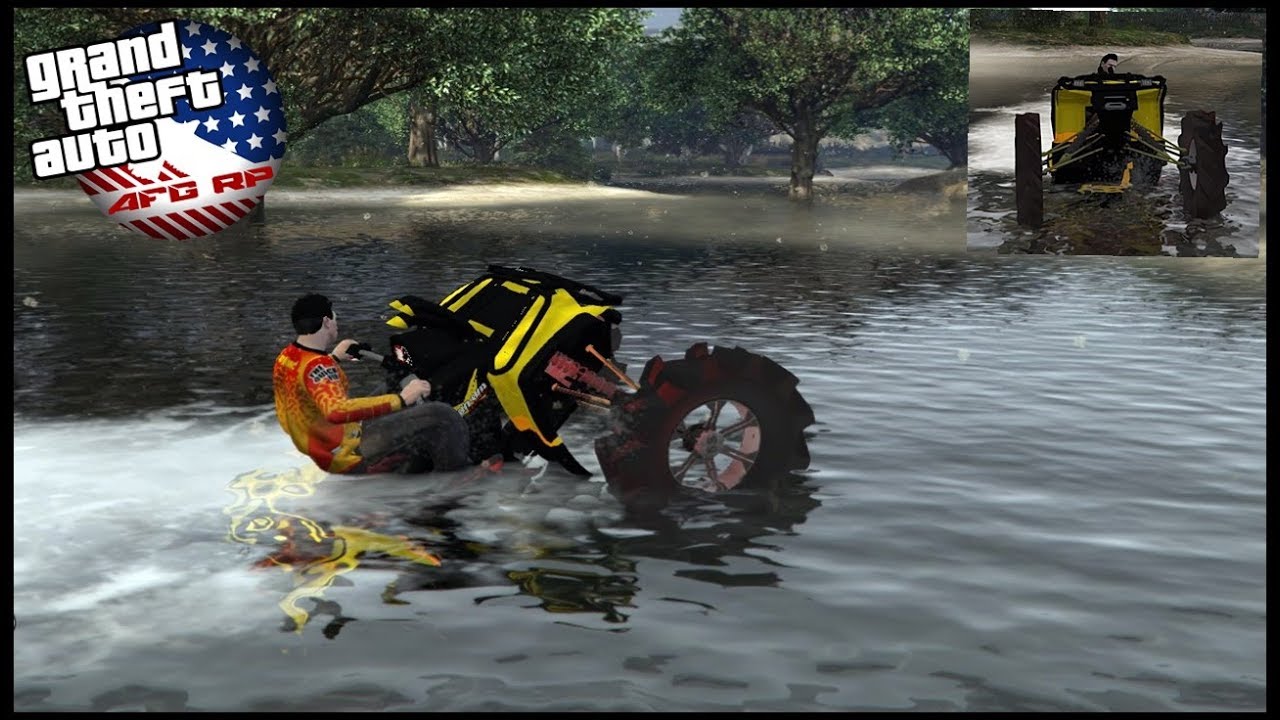 GTA 5 ROLEPLAY - MONSTER CAN-AM AND CUMMINS BOUNCERS RIP THE SWAMP APART!! - 828 - AFG - CIV