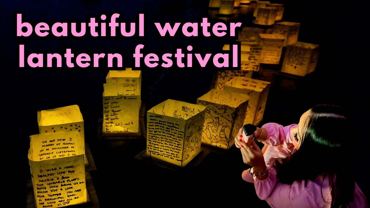 Water Lantern Festival 🏮 A Night To Remember ✨