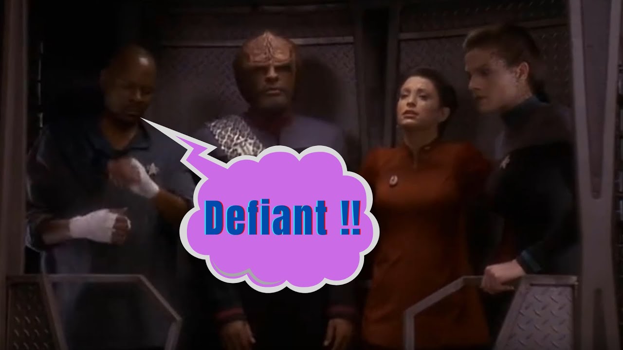 The Crew Goes After Eddington with the Defiant - Star Trek Deep Space Nine