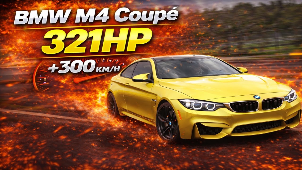 (4K) 321HP BMW M4 Coupé (300 km/h) - Forza Horizon 5