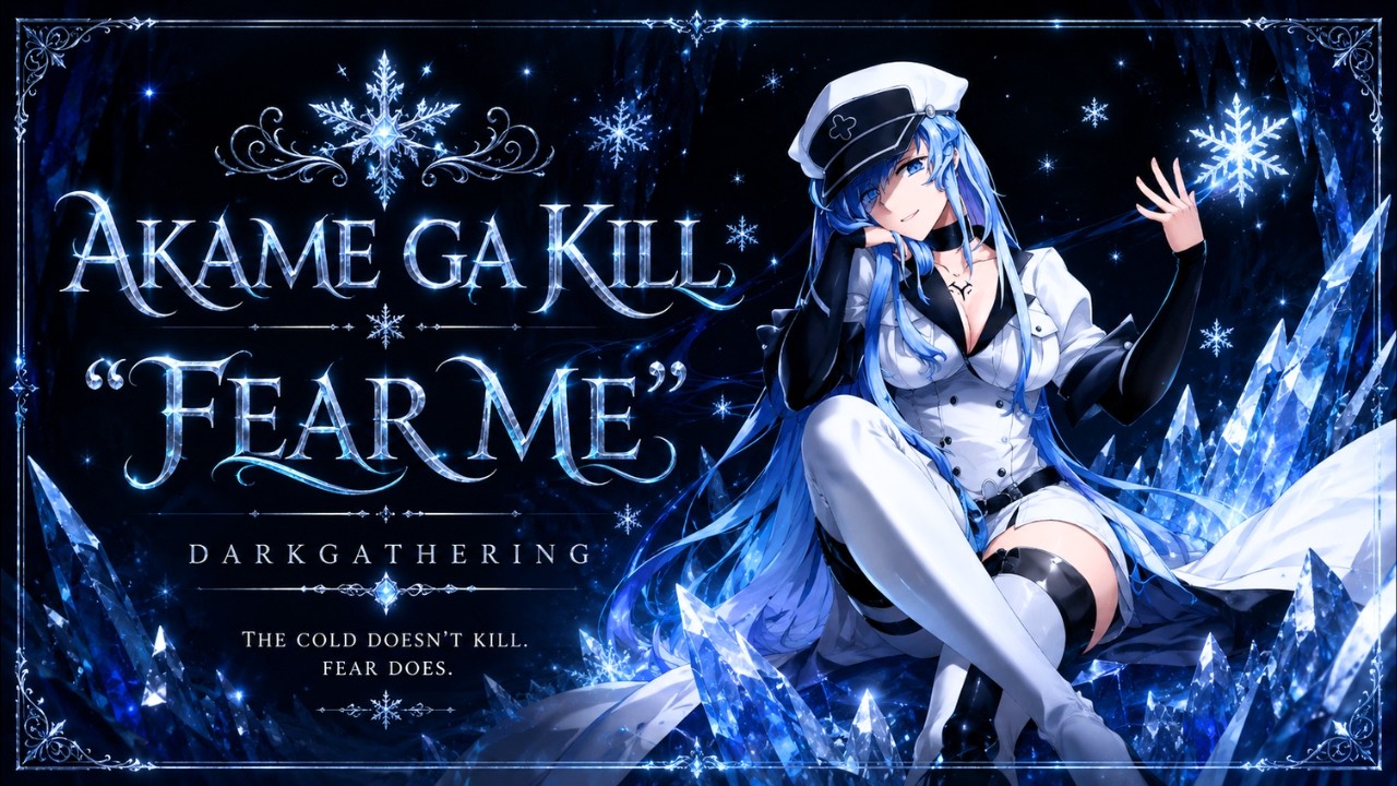 Akame Ga Kill Esdeath's Villain Song | 'Fear Me' | Anime AU
