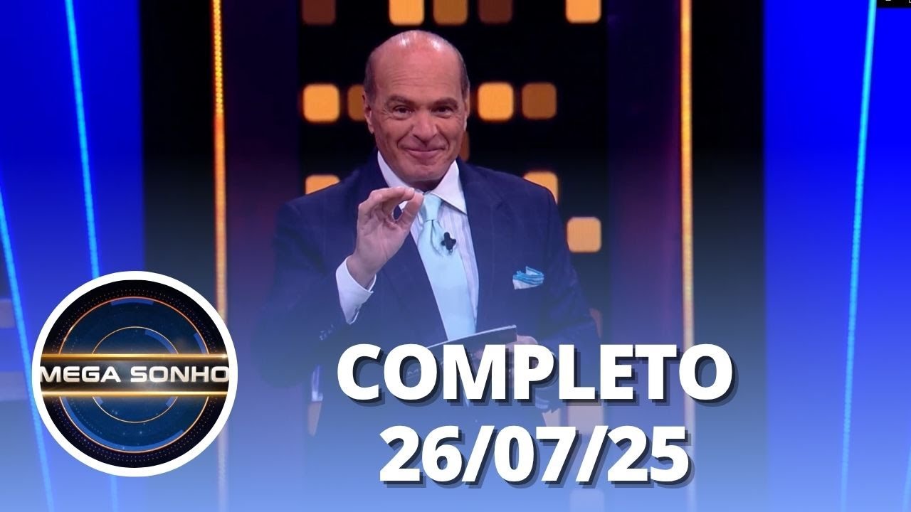 Mega Sonho: Jaque Ciocci e Mc Kekel (26/07/25) | Completo