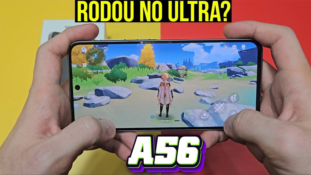 Galaxy A56 Vs Jogos Pesados Rodou? Warzone, Arena Breakout, Genshin Impact