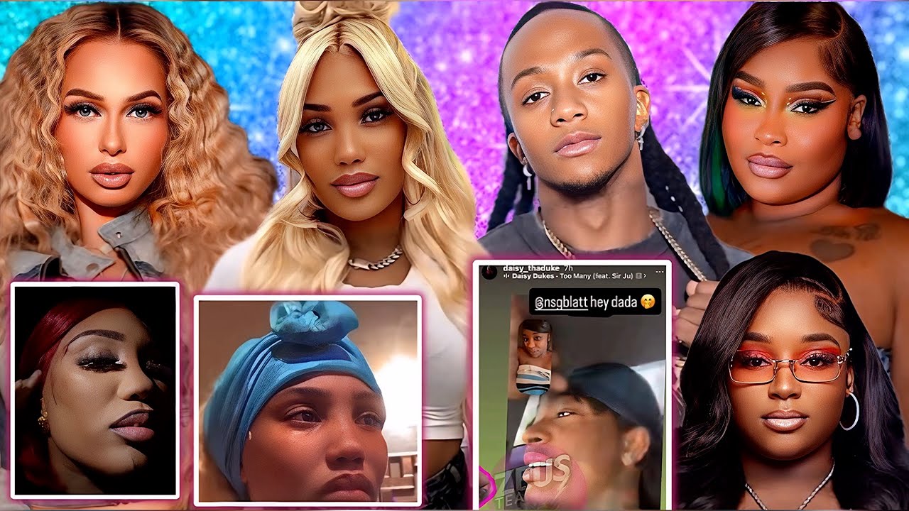 Daisy w/ Rollie&rsquo;s ex‼️ Et Cries and Goes Off on Live‼️Mariah friend H!t Et w/ a Bottle‼️Et Ex&hellip;‼️