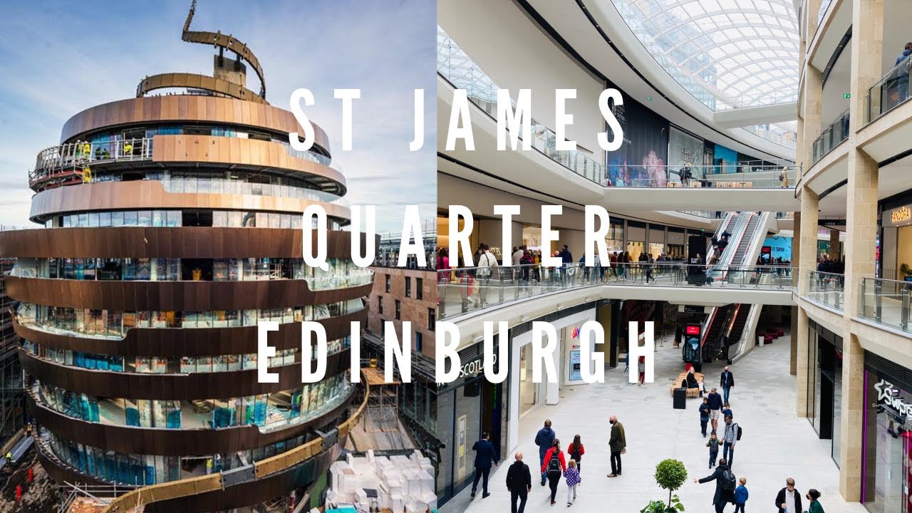 Inside tour of new St James Quarter mall | Best shopping destination in Edinburgh City Centre