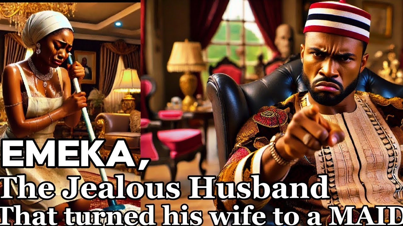 He Was JEALOUS of His WIFE and turned her into a HOUSEMAID just because……#africanfolktales #folkl