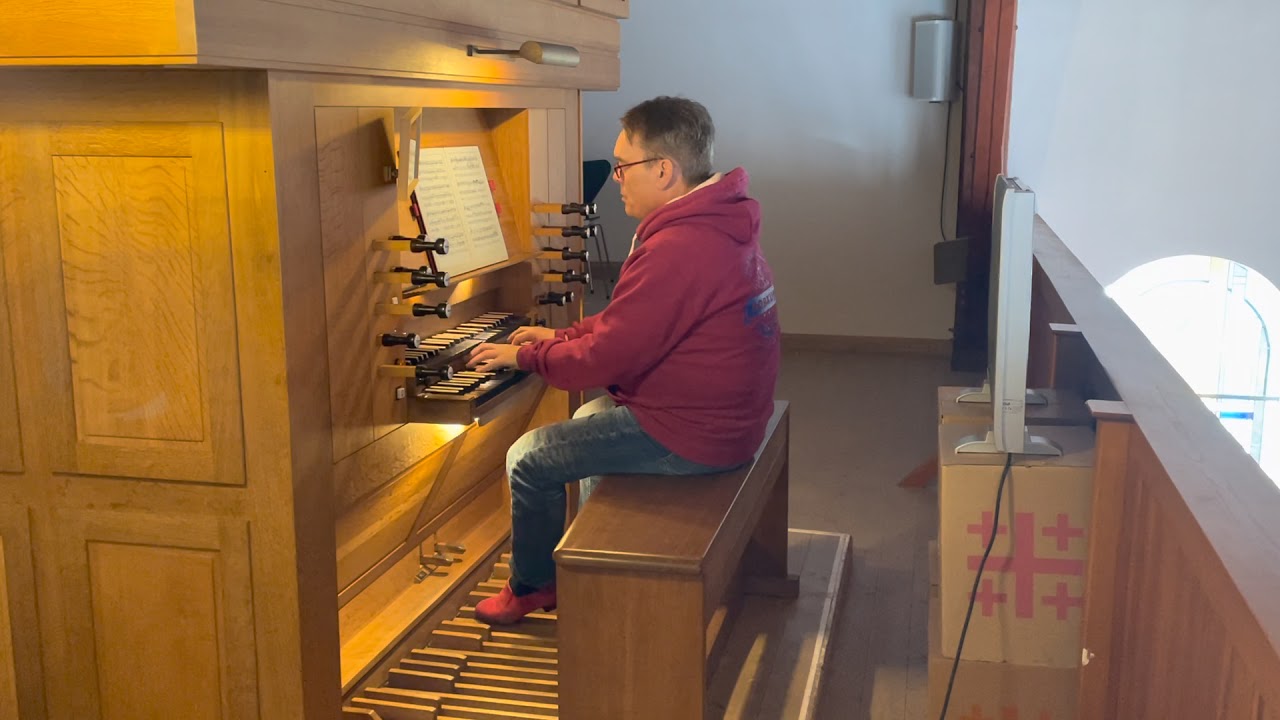 Orgelbearbeitung Halleluja von G.F. Händel - Detlef Steffenhagen Ev.-luth. Christuskirche Borkum