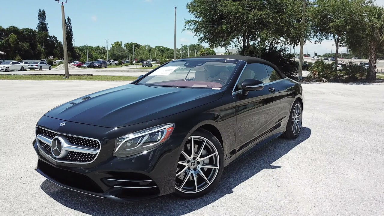 Обзор и тест-драйв Mercedes-Benz S560 Cabriolet 2020 года от первого лица.