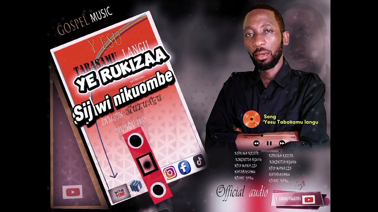 YESU TABASAMU LANGU Officiel audio by Samson Muzungu Mungu iko 