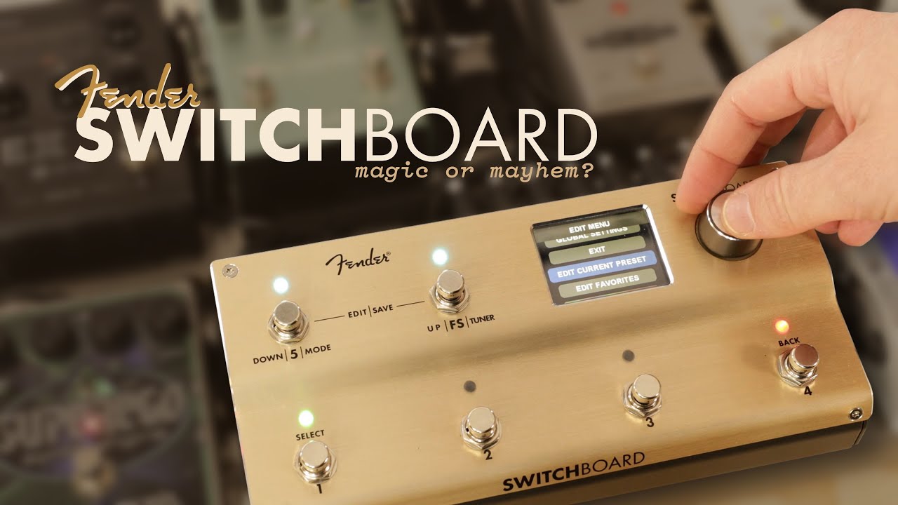 Остановите степ с помощью Fender Switchboard