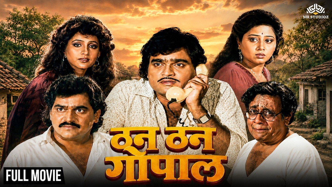 Ashok Saraf & Laxmikant Berde Dhamaal Comedy Movie- Than Than Gopal Full Movie HD | Marathi Movie