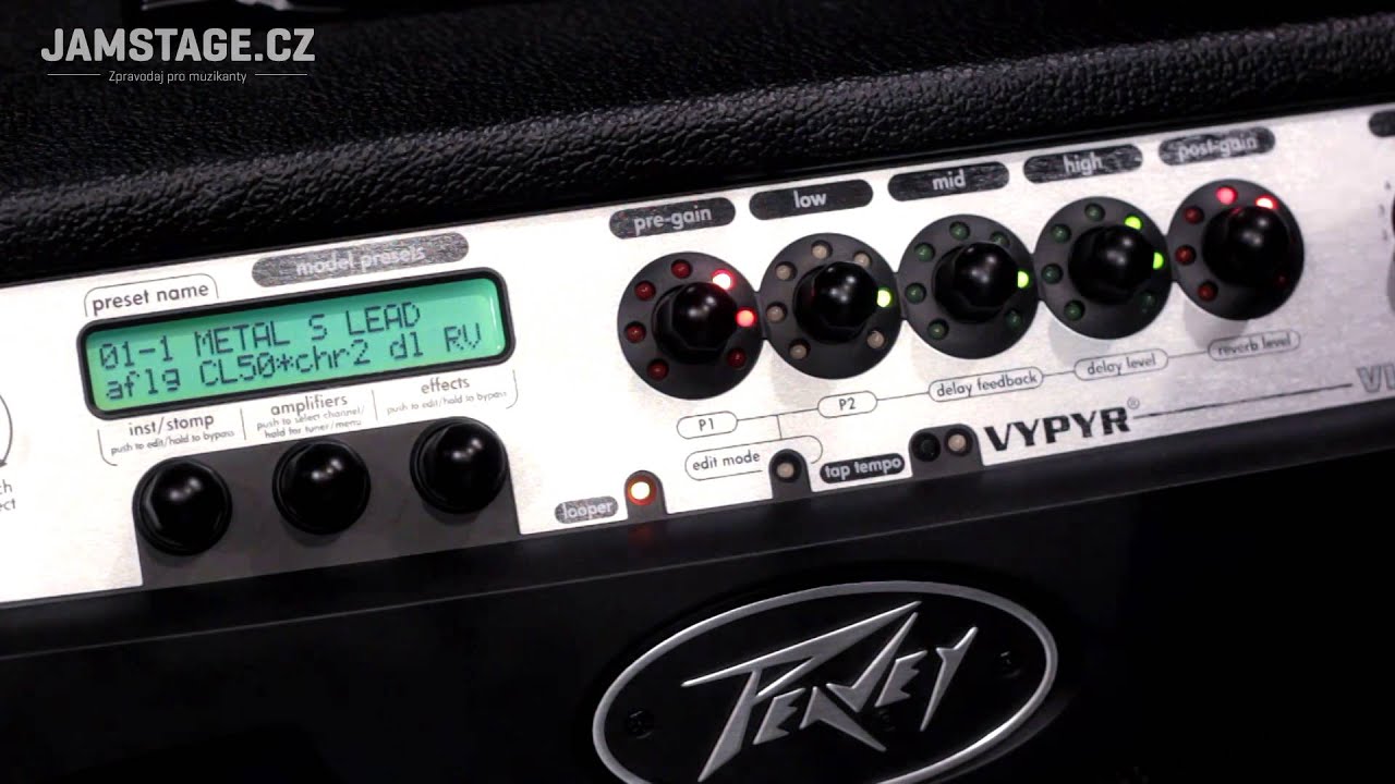 Peavey Vypyr VIP 3 + Peavey Sanpera II Footswitch (Pavel Marcel)