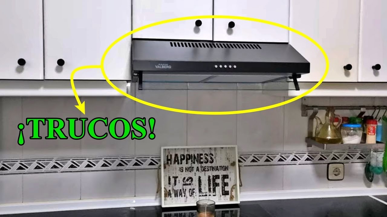 Elegir e instalar campana extractora de humos | instalación completa de extracción trucos e ideas
