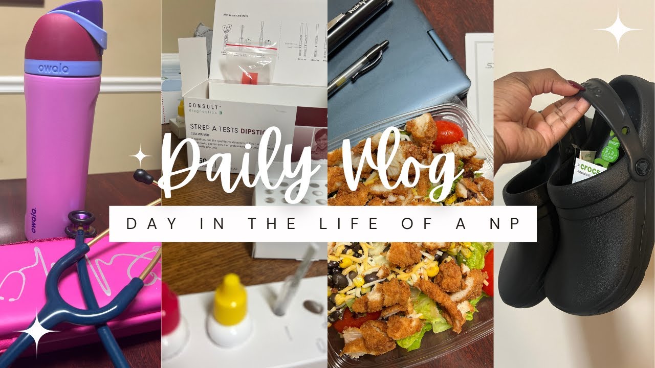 LIFE AS A NURSE PRACTITIONER: THE REAL STRUGGLE | DAILY VLOG | NANDI R.