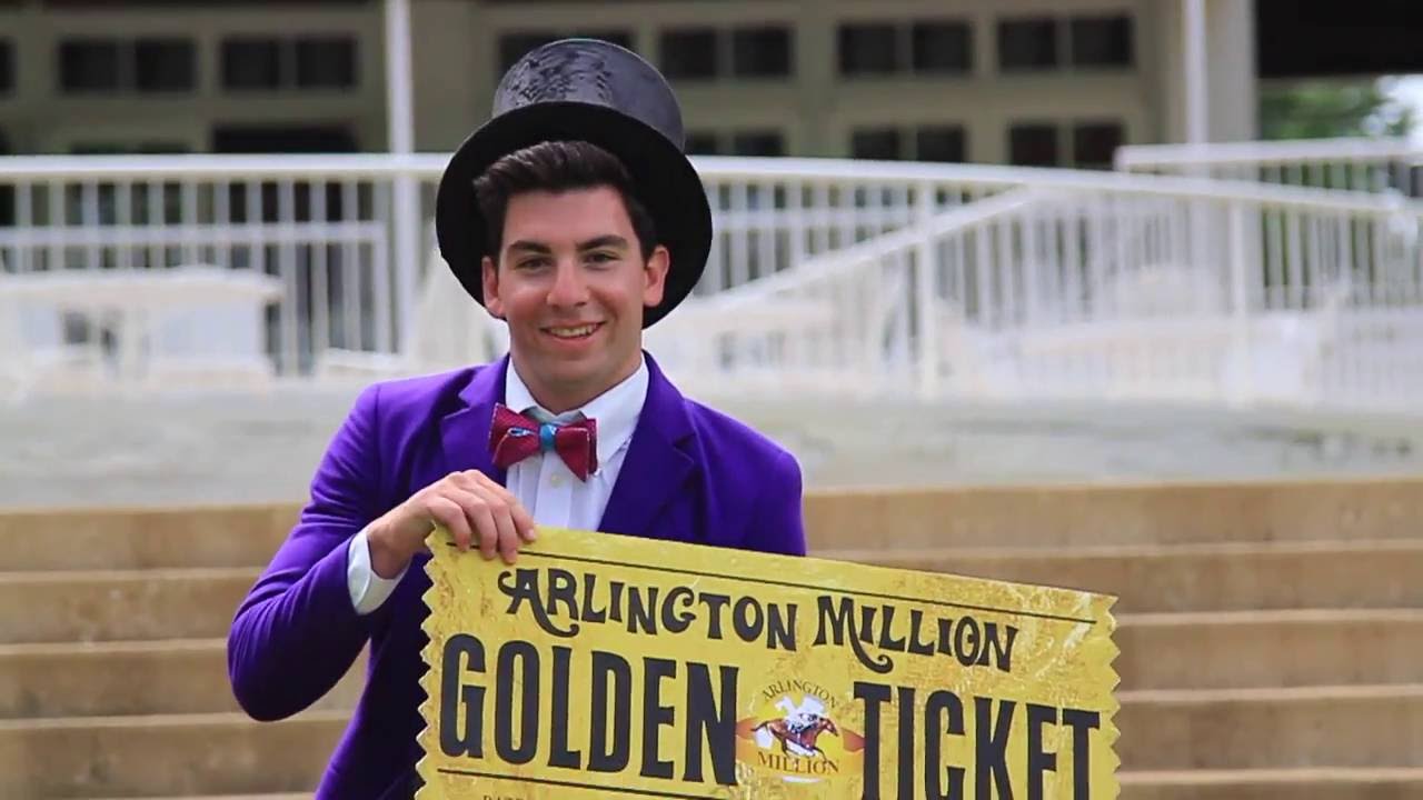 SIGN UP For Your GOLDEN TICKET Today!!