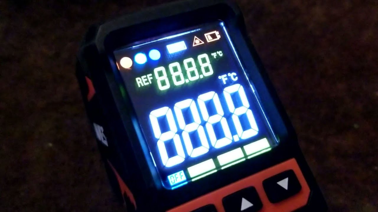 Harbor Freight Ames 2100⁰f/1150⁰c Infrared Pyrometer Review