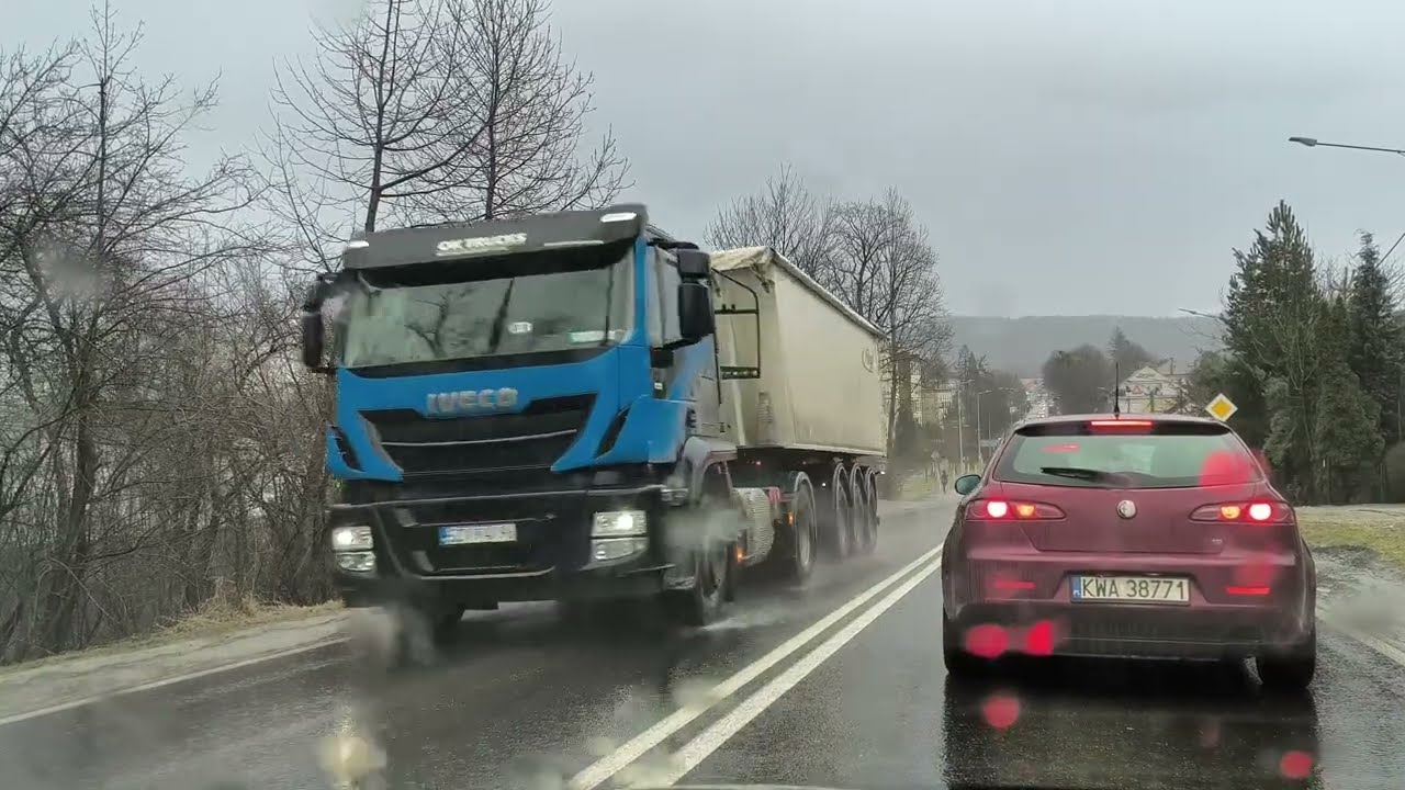 Jazda w deszczu 