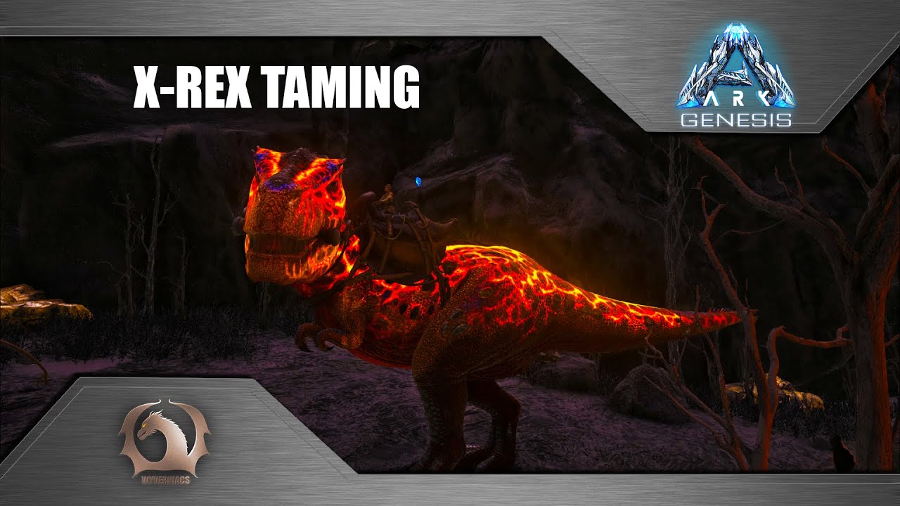Ark Survival Evolved - X-Rex taming (Genesis Part 1)