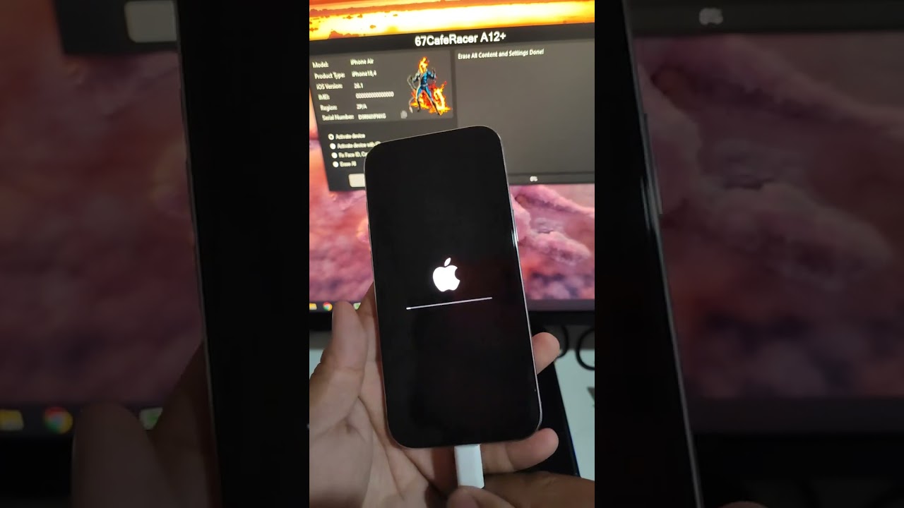 Hướng dẩn Xoá iPhone bằng Apple Configurator để bypass thiết bị sản xuất China IOS từ 16.x đến 26.1