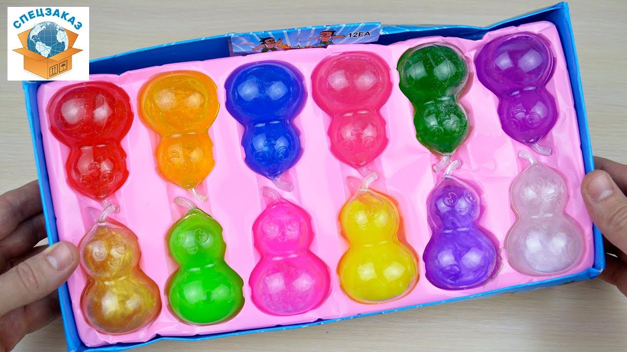 12 НЕОБЫЧНЫХ ЛИЗУНОВ. СЕРДЦЕ ЖВАЧКА ДЛЯ РУК HANDGUM SLIME СЛИЗЬ | СПЕЦЗАКАЗ