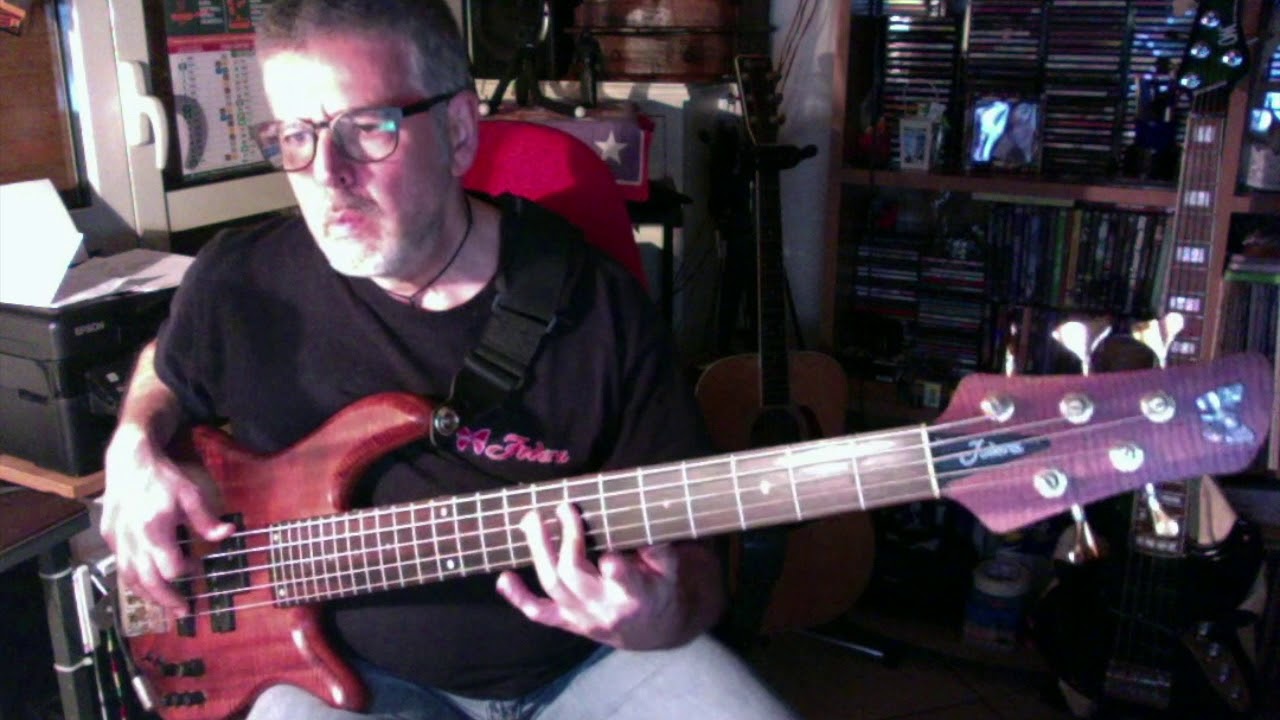 Whitney Houston - Greatest Love Of All (BASS COVER) by Rino Conteduca with Fodera Monarch Deluxe 5PJ