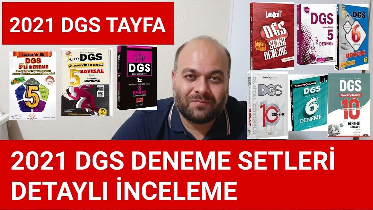 2021 Dgs Deneme Setleri Detaylı İnceleme Tam 9 Set Tasarı, Pegem, Yargı, Data, İsem,...