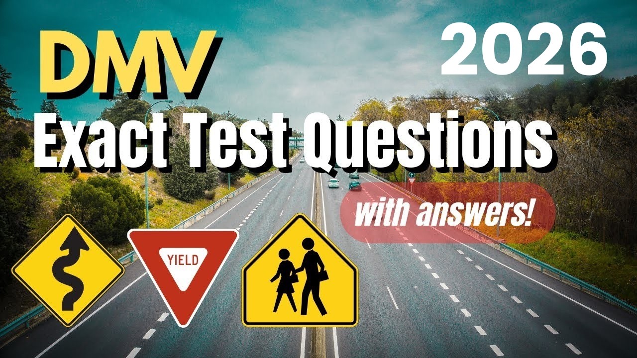DMV Test 2025: Real Questions & Answers You’ll See!