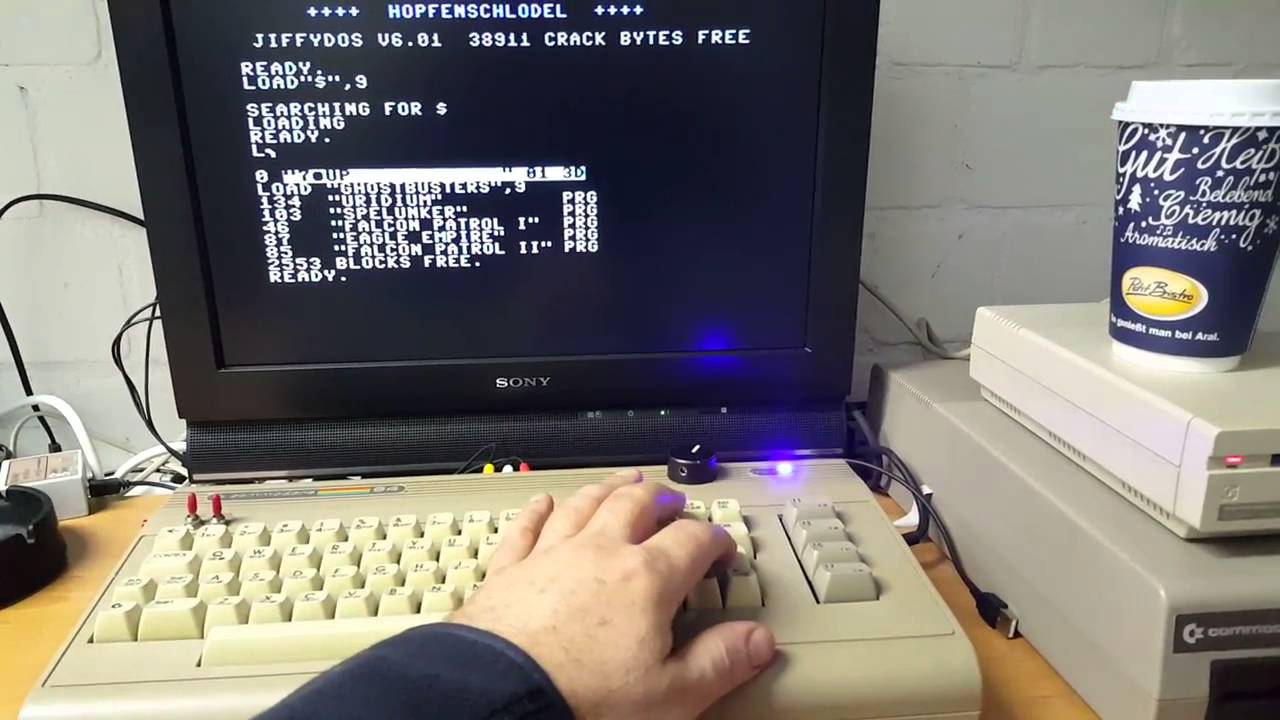 Commodore Floppy 1581 mit JiffyDOS