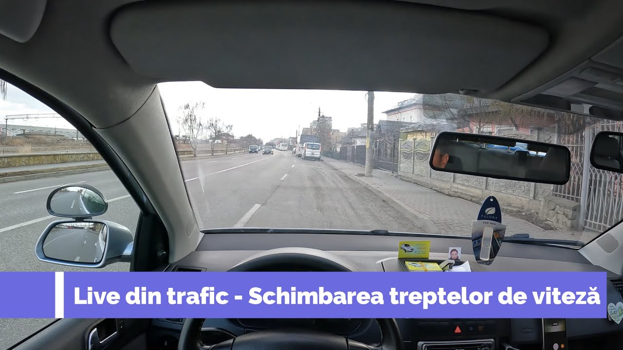Live la volan în trafic - Când schimbăm vitezele?