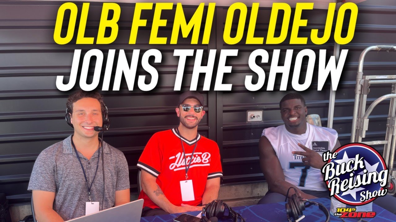 Titans OLB Femi Oladejo talks Day 1 of Training Camp