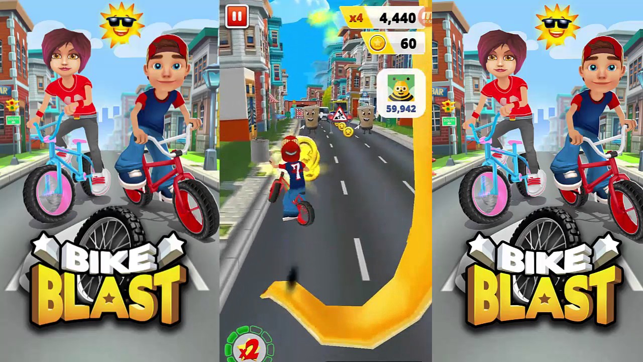 Bike Blast Game Play 2017 - Temple Run Gaming 2017
