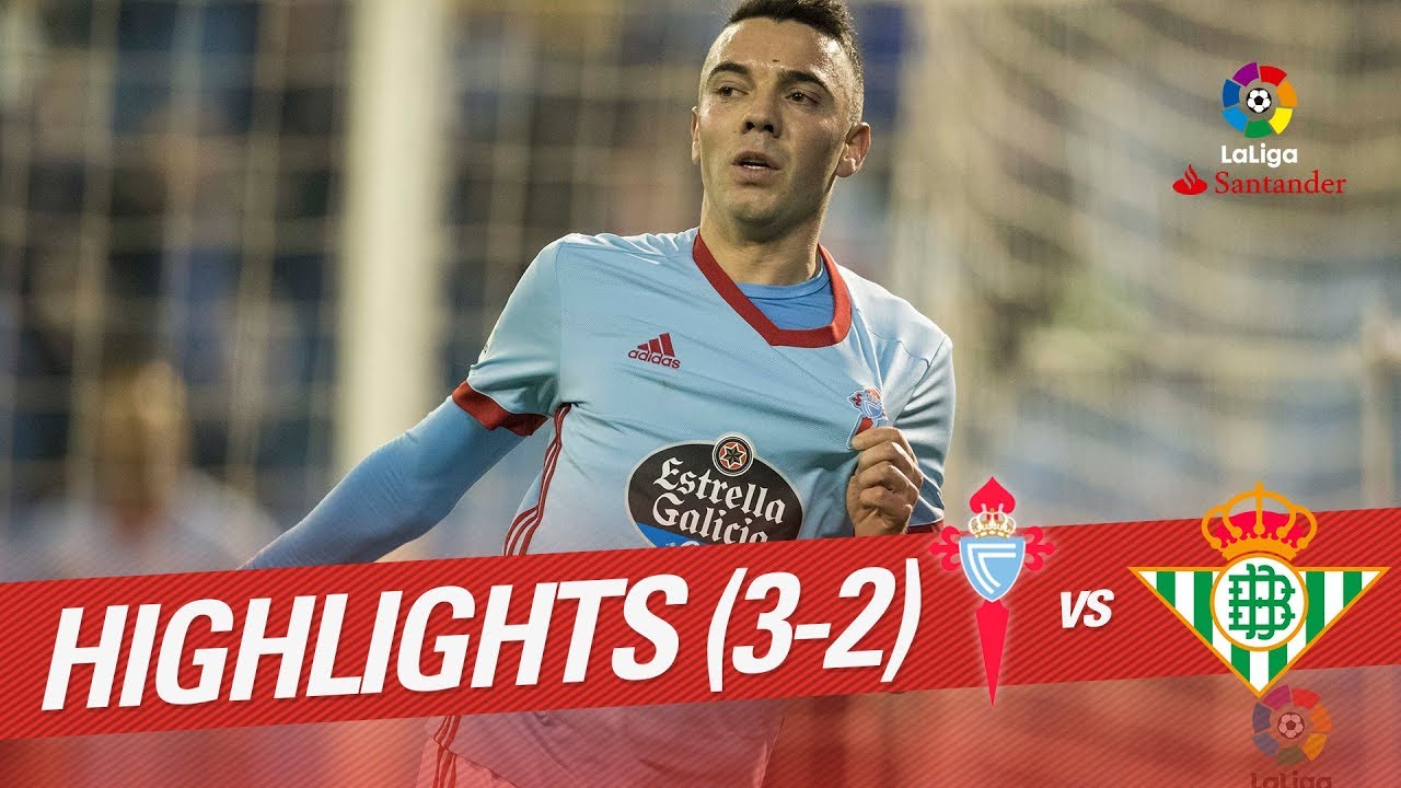 Resumen de RC Celta vs Real Betis (3-2)