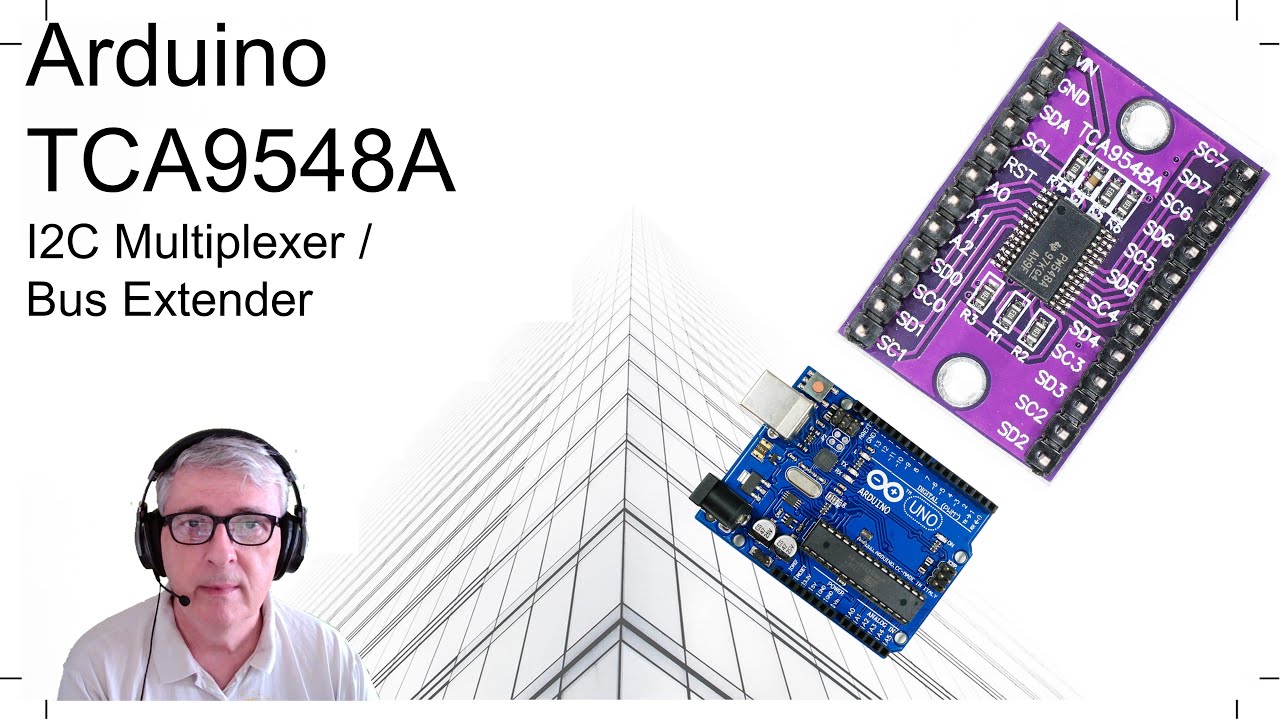 Arduino - TCA9548A - простое использование 8 устройств на одной шине I2C (4K)