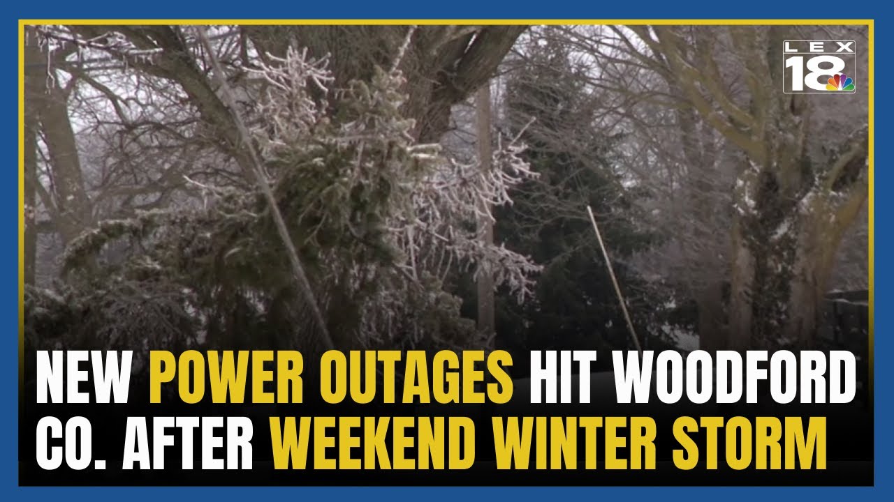 New power outages hit Woodford County after weekend winter storm