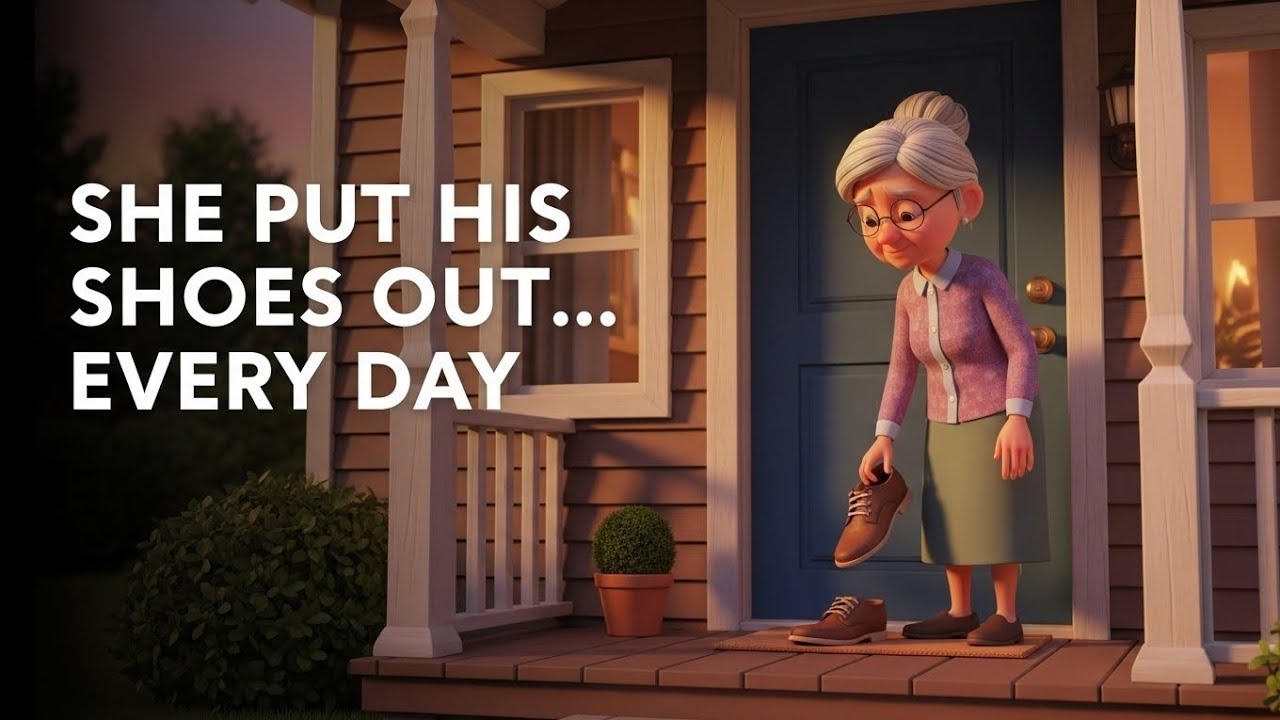 Every Evening She Put His Shoes Outside… The Reason Is Heartbreaking || 