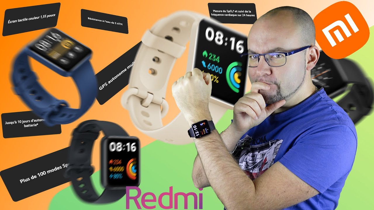 XIAOMI REDMI WATCH 2 LITE le TEST : une MONTRE CONNECTÉE GPS bourrée de fonctions, mais…