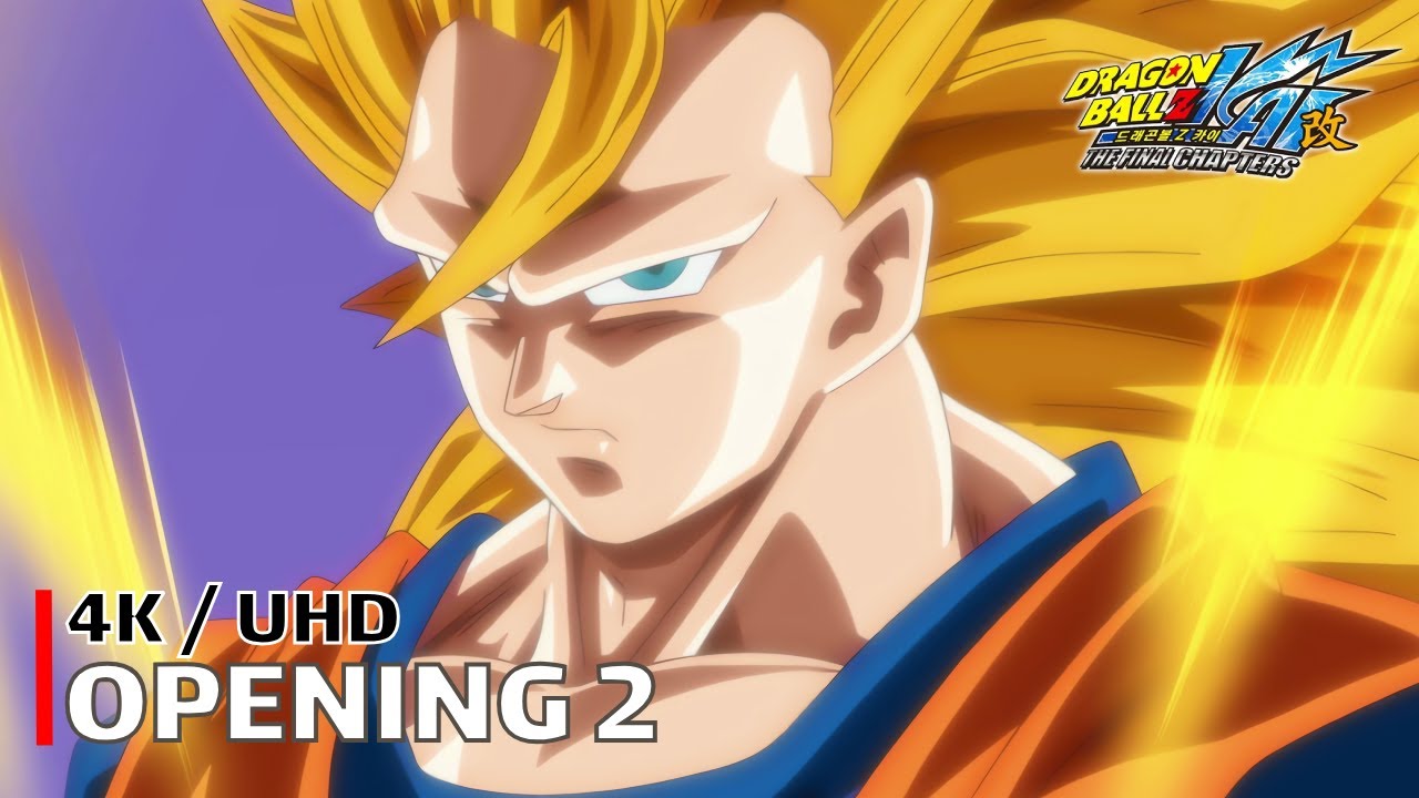Dragon Ball Kai - Opening 2 (Kuu-Zen-Zetsu-Go) | 4K UHD Creditless | Subtitles