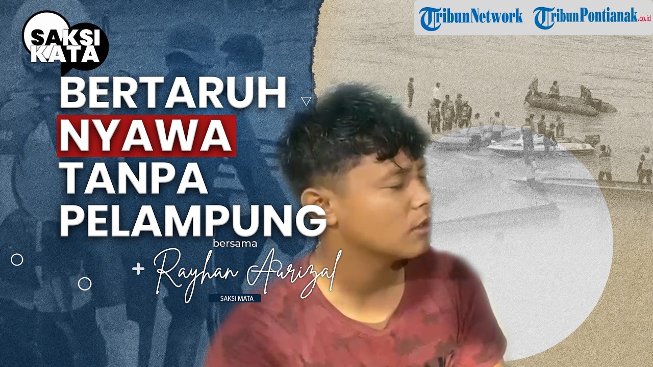 KISAH TELADAN DARI RAYHAN SELAMATKAN ANAK TENGGELAM DI SUNGAI MELAWI