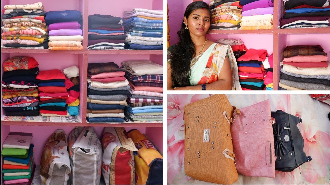 👕துணிகளை அழகாக மடித்து வைக்கலாம்| Open Shelf Organization Ideas In tamil| Homely Mom