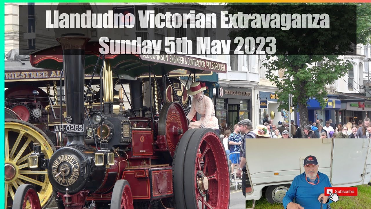 Llandudno Victorian  Extravaganza Sunday 5th may 2024