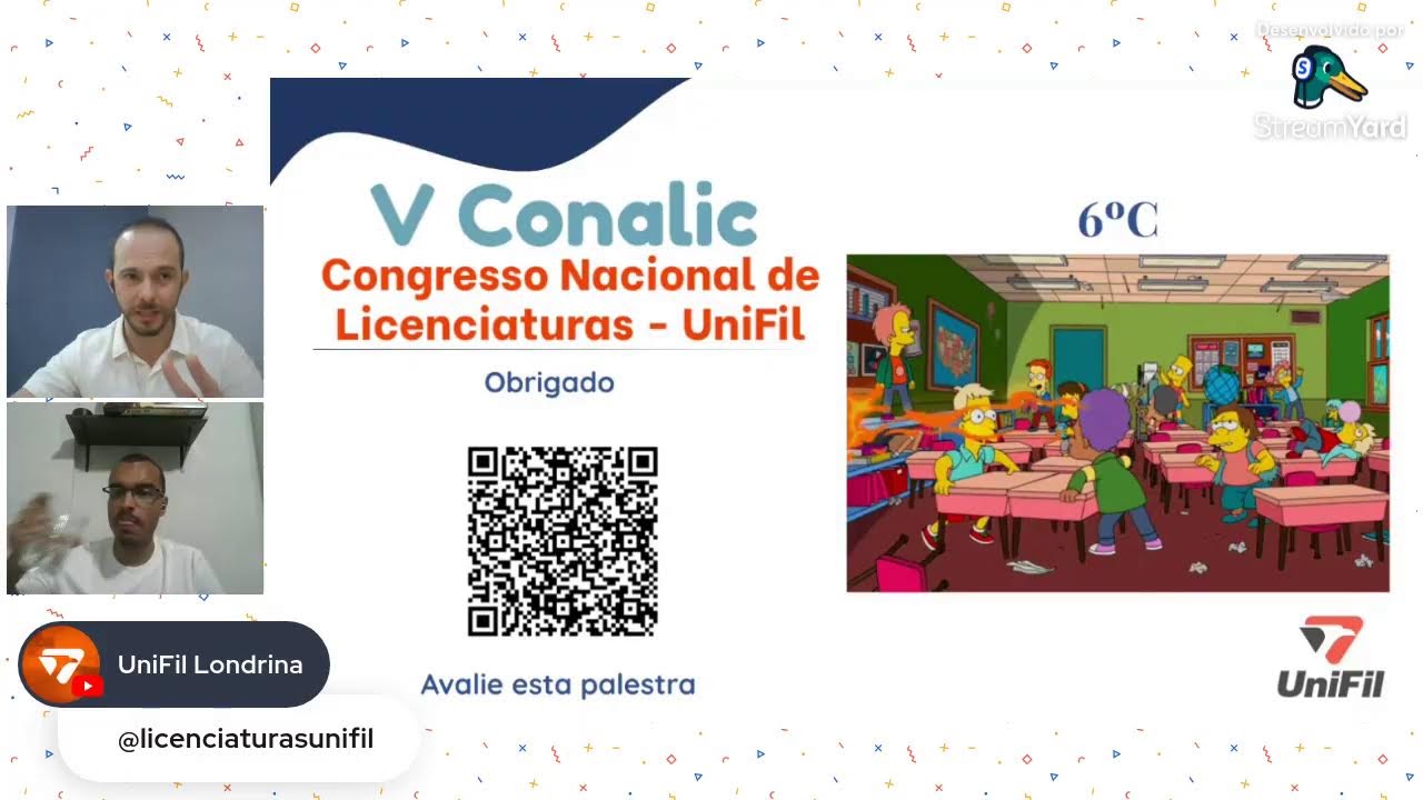V CONALIC 2025 - Palestra: Geografia em sala de aula: estratégias metodológicas inovadoras