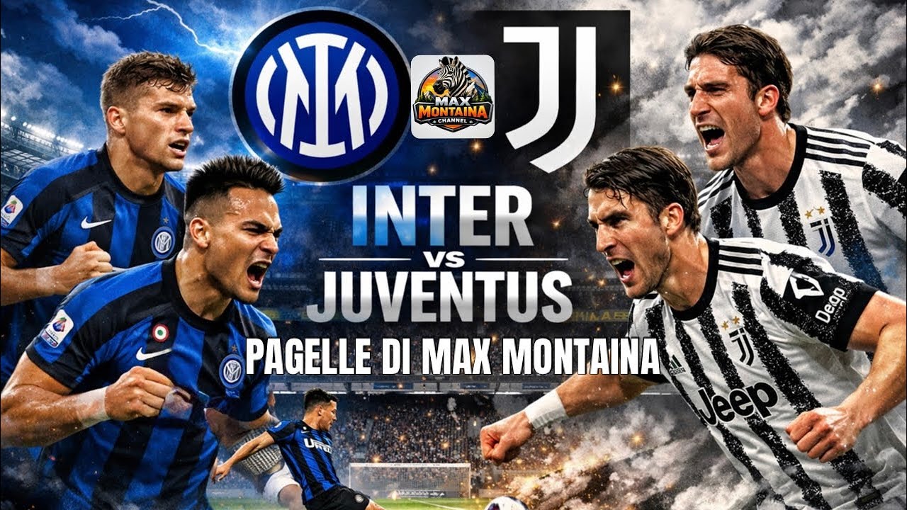 INTER   JUVENTUS   PAGELLE DI MAX MONTAINA