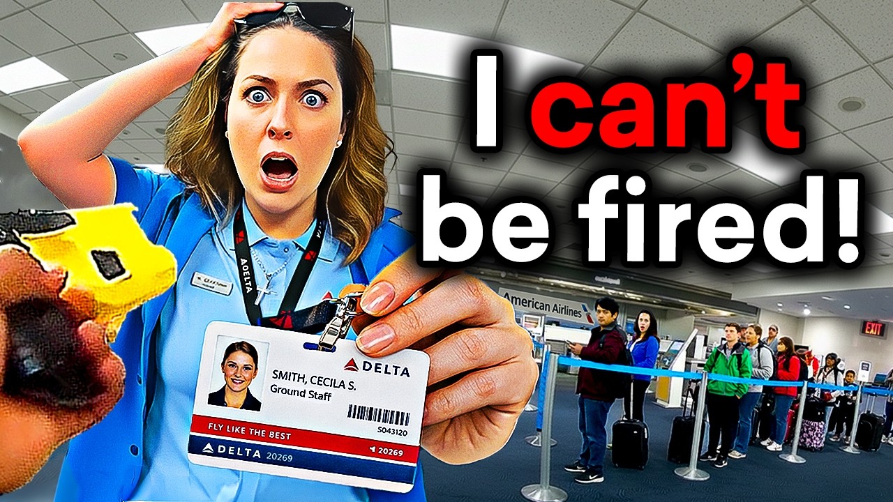 When Dumb Airport Employees Think They Are Above The Law