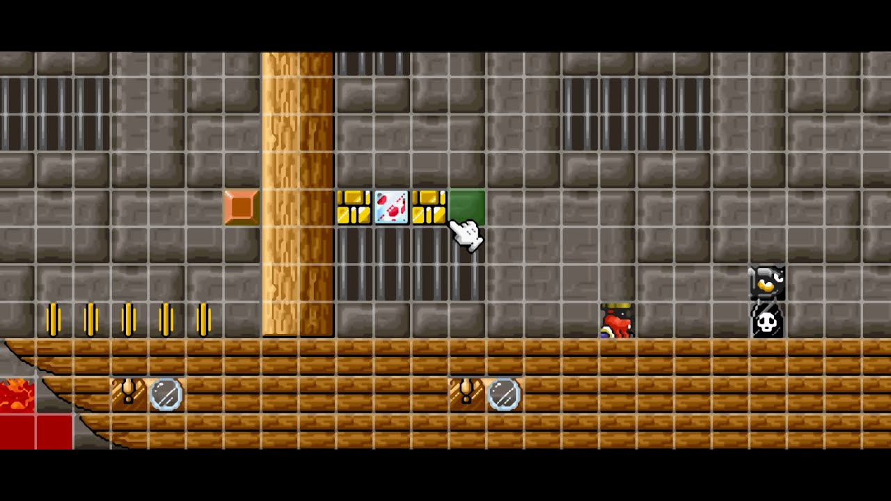 Volcano Ship Mario Editor