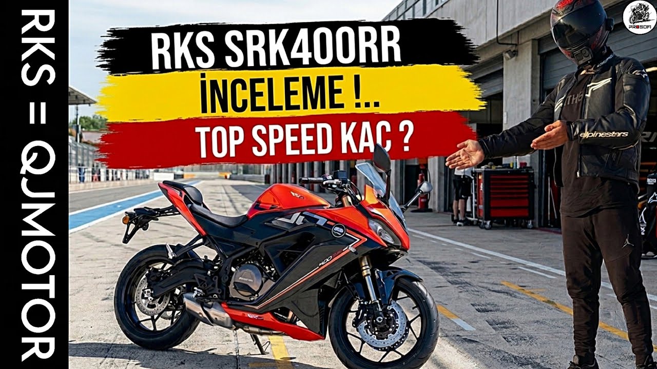 (RKS) QJ MOTOR SRK400RR İNCELEME & SESİ VE TORKU FELFENA & 450SR'I GEÇER Mİ ? KALİTELİ ÇİNLİ !..