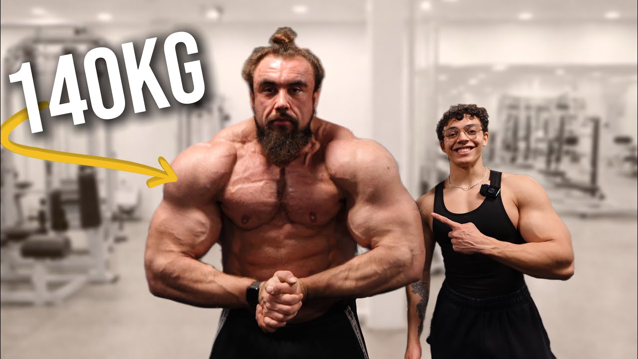 Tränar Och Äter Med Sveriges STÖRSTA Bodybuilder Andreas Höglund