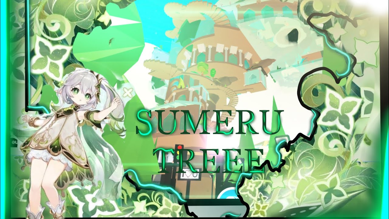Adopt Me Build: Tree House (Sumeru) #genshinimpact #sumeru #adoptme