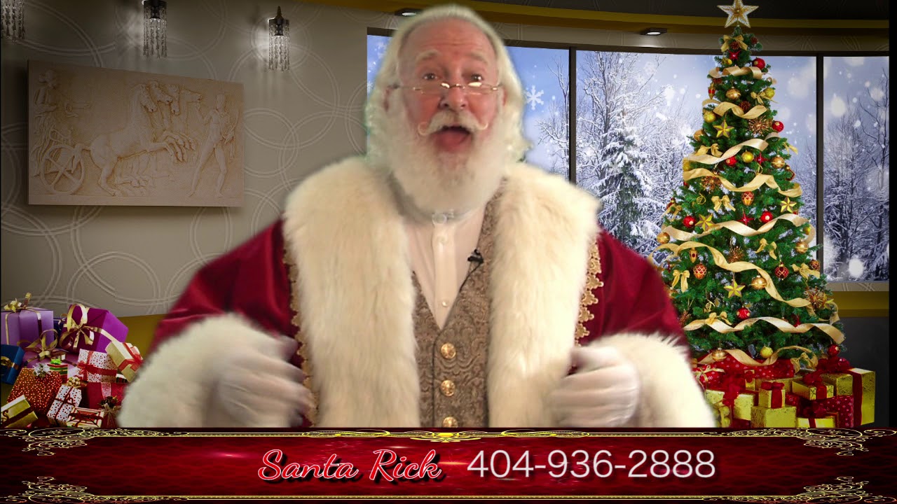 Santa Rick available for all of your holiday needs