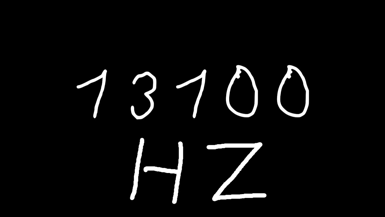 13100 hz