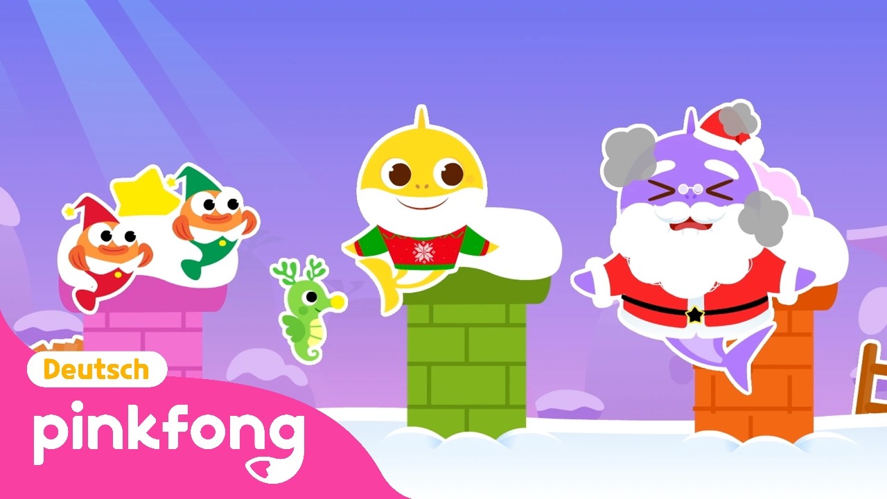 [NEU] Weihnachten Versteckspiel mit der Nikolaus🎅 | Pinkfong, Baby Hai! Kinderlieder